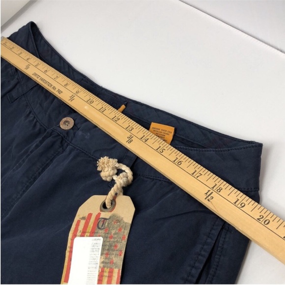 NEW Tailor Vintage Shorts Navy Walking Shorts Men’s Size 38 - Picture 10 of 14